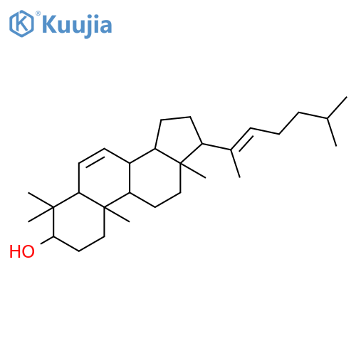 4,4-Dimethyl-5α-cholesta-6,20(22)-dien-3β-ol structure