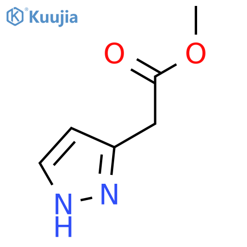 Methyl 2-(1H-Pyrazol-3-yl)acetate structure