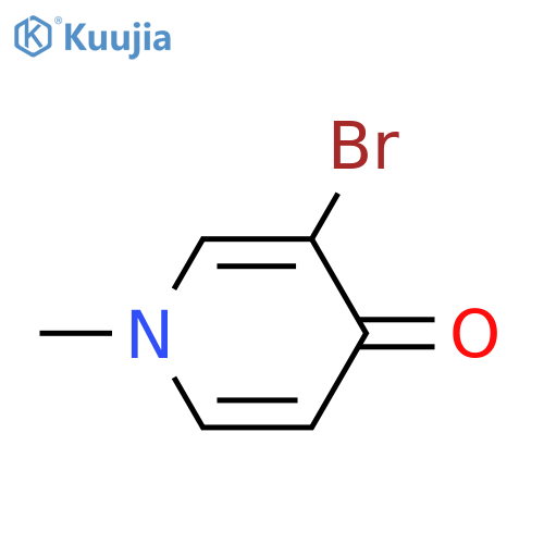 3-Bromo-1-methylpyridin-4(1H)-one structure