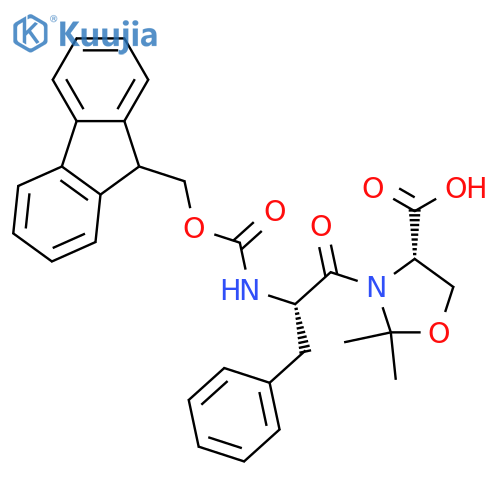 Fmoc-Phe-Ser(psi(Me,Me)pro)-OH structure