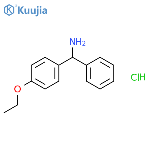(4-Ethoxyphenyl)(phenyl)methanamine Hydrochloride structure