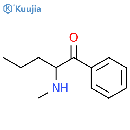 2-(methylamino)-1-phenylpentan-1-one structure