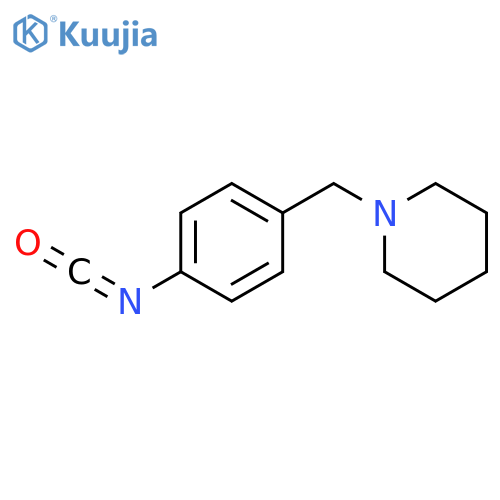 Piperidine,1-[(4-isocyanatophenyl)methyl]- structure