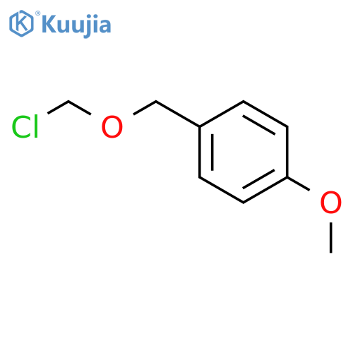 Benzene, 1-[(chloromethoxy)methyl]-4-methoxy- structure