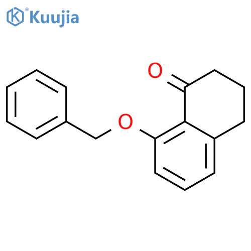 8-(Benzyloxy)-3,4-dihydronaphthalen-1(2H)-one structure