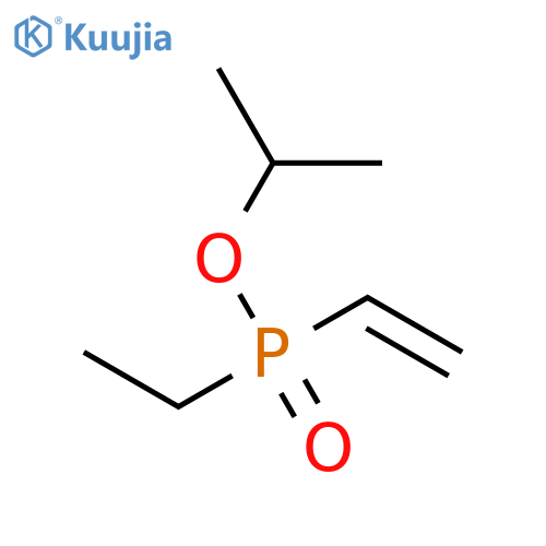 Phosphinic acid, ethenylethyl-, 1-methylethyl ester structure