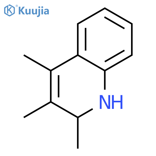 Quinoline, 1,2-dihydro-2,3,4-trimethyl- structure