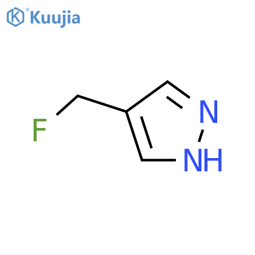 4-(fluoromethyl)-1H-pyrazole structure