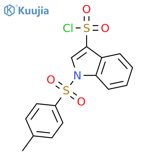 1-Tosyl-1H-Indole-3-Sulfonyl Chloride structure