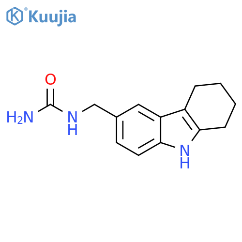N-(2,3,4,9-Tetrahydro-1H-carbazol-6-ylmethyl)urea structure