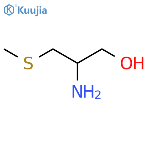 (2S)-2-amino-3-(methylsulfanyl)propan-1-ol structure