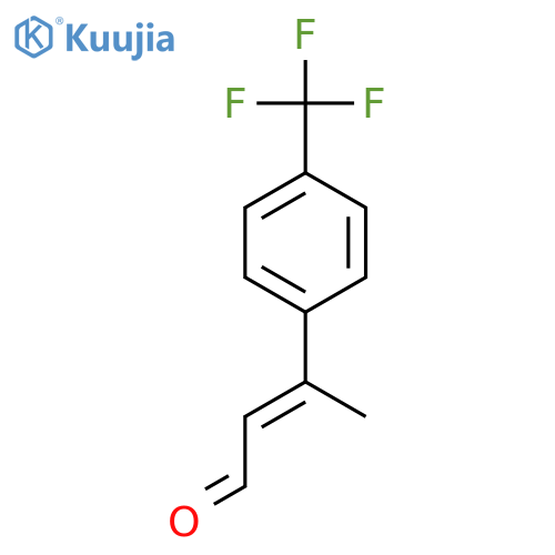 2-Butenal, 3-[4-(trifluoromethyl)phenyl]- structure