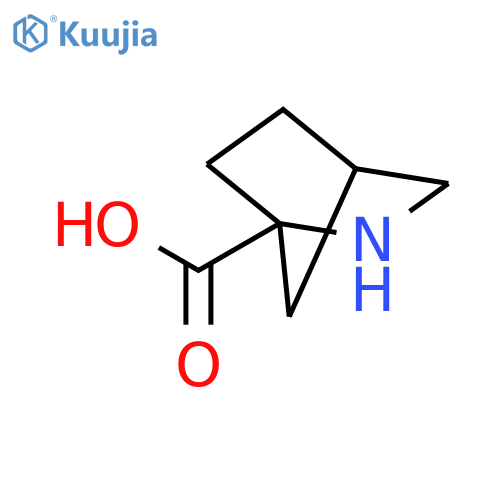 (1R,4S)-2-Azabicyclo[2.2.1]heptane-1-carboxylic acid structure