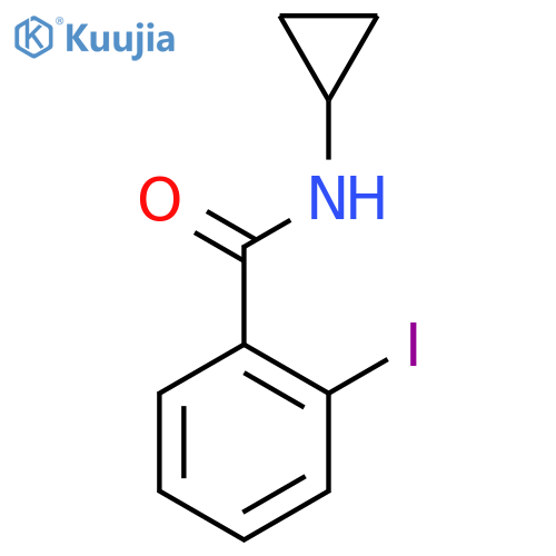 Benzamide, N-cyclopropyl-2-iodo- structure