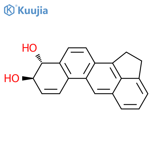 Benz(j)aceanthrylene-9,10-diol, 1,2,9,10-tetrahydro-, trans- structure