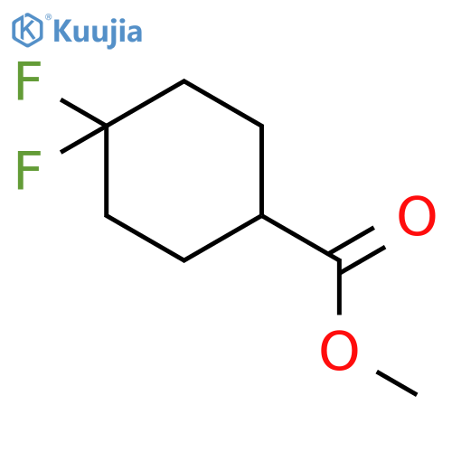 Methyl 4,4-difluorocyclohexanecarboxylate structure