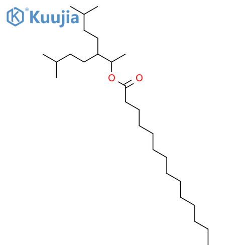 3-Isoamyl-6-methyl-2-heptyl Myristate structure