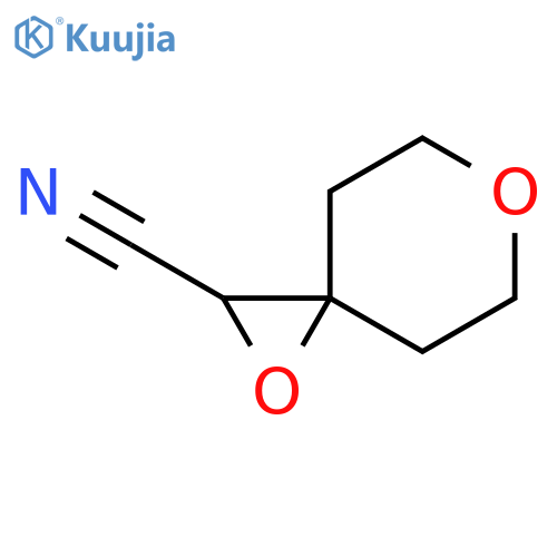 1,6-Dioxaspiro2.5octane-2-carbonitrile structure