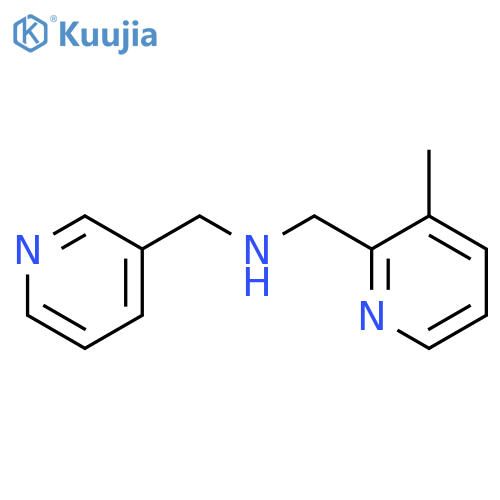 (3-Methyl-pyridin-2-ylmethyl)-pyridin-3-ylmethyl-amine structure