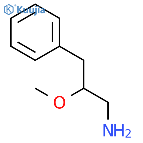 2-methoxy-3-phenylpropan-1-amine structure