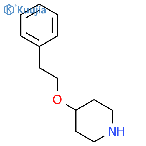 4-(2-phenylethoxy)piperidine structure