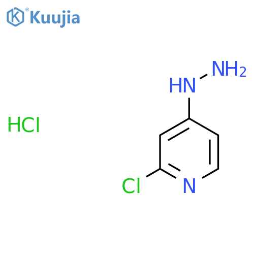 2-Chloro-4-hydrazinylpyridine hydrochloride structure