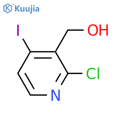 (2-Chloro-4-iodopyridin-3-yl)methanol structure