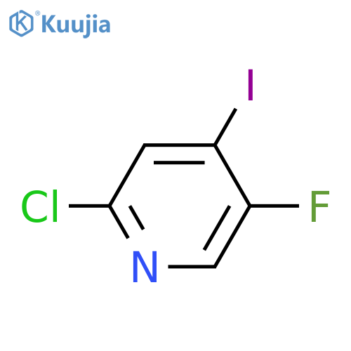 2-Chloro-5-fluoro-4-iodopyridine structure
