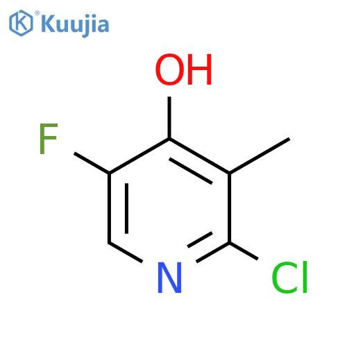 4-Pyridinol,2-chloro-5-fluoro-3-methyl- structure