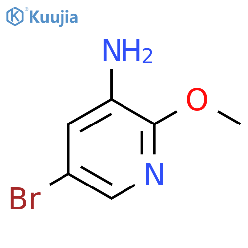 5-Bromo-2-methoxypyridin-3-amine structure
