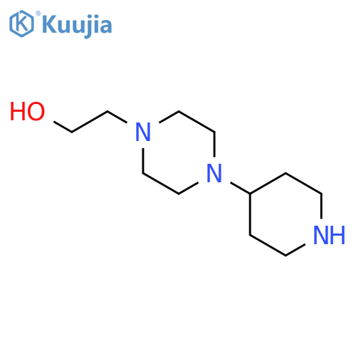 2-(4-(Piperidin-4-yl)piperazin-1-yl)ethanol structure