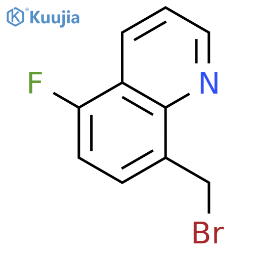 8-(Bromomethyl)-5-fluoroquinoline structure