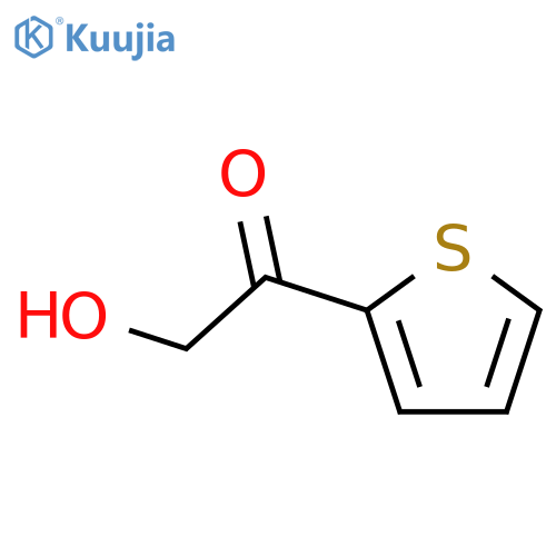 Ethanone, 2-hydroxy-1-(2-thienyl)- structure