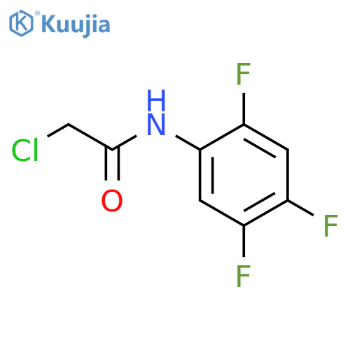 2-Chloro-N-(2,4,5-trifluorophenyl)acetamide structure