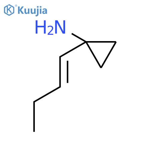 1-(but-1-en-1-yl)cyclopropan-1-amine structure