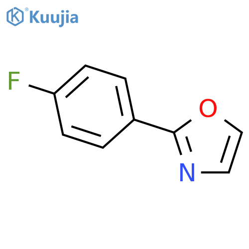2-(4-Fluorophenyl)oxazole structure