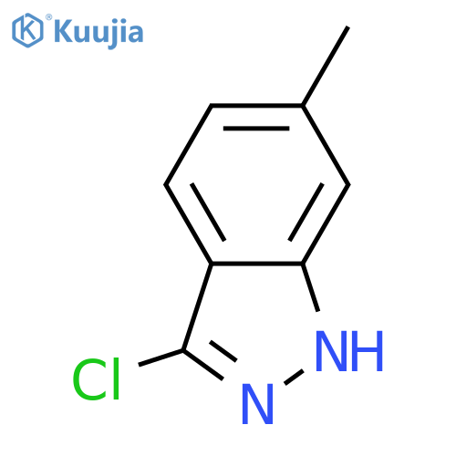 3-chloro-6-methyl-1H-indazole structure