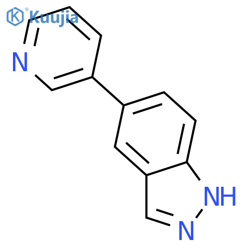 5-Pyridin-3-yl-1H-indazole structure
