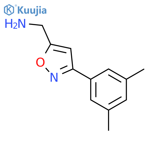 5-Isoxazolemethanamine,3-(3,5-dimethylphenyl)- structure