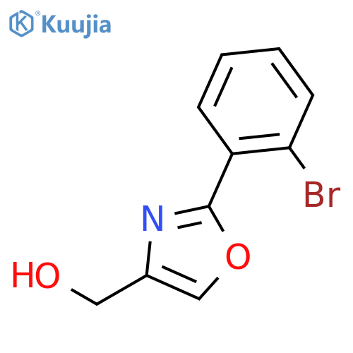4-Oxazolemethanol,2-(2-bromophenyl)- structure