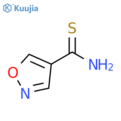 1,2-oxazole-4-carbothioamide structure