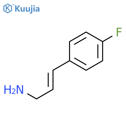 3-(4-fluorophenyl)prop-2-en-1-amine structure
