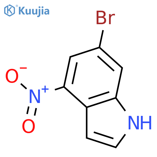 6-Bromo-4-nitro-1H-indole structure