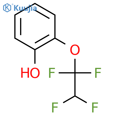 Phenol,2-(1,1,2,2-tetrafluoroethoxy)- structure
