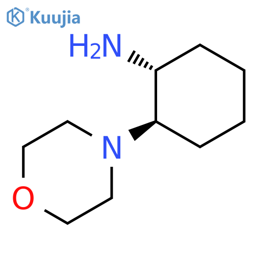 CYCLOHEXANAMINE, 2-(4-MORPHOLINYL)-, (1R,2R)- structure