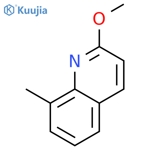 2-Methoxy-8-methylquinoline structure