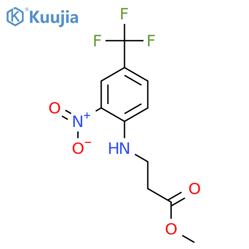 Methyl 3-2-Nitro-4-(Trifluoromethyl)AnilinoPropanoate structure