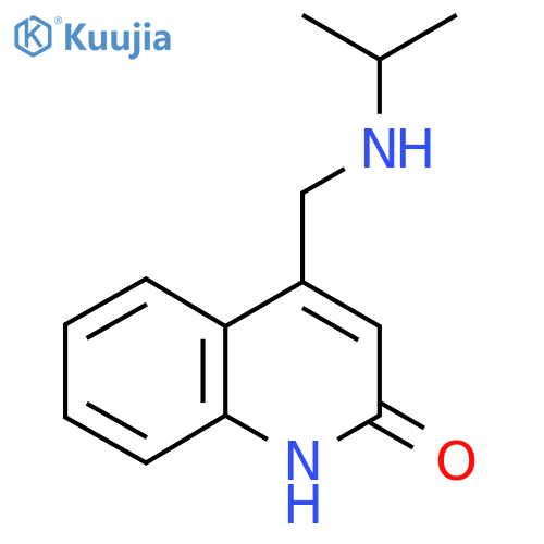 4-((Isopropylamino)methyl)quinolin-2-ol structure