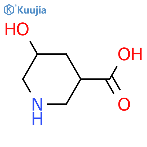 5-Hydroxypiperidine-3-carboxylic Acid structure