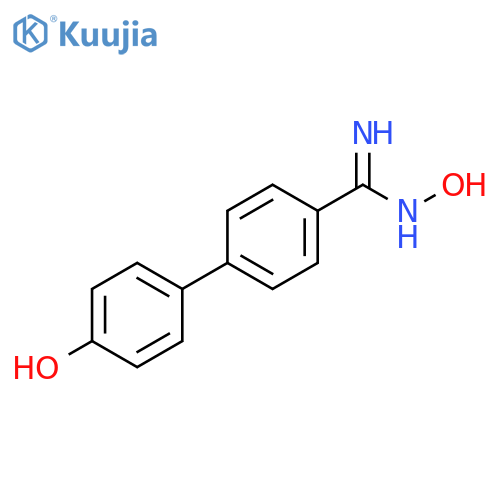 4'-Hydroxybiphenyl-4-carboxamidoxime structure